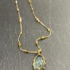 Collier Tibetan Fluorite Verte
