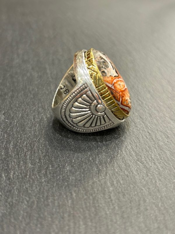 Bague J894 Jaspe Léopard – Image 5