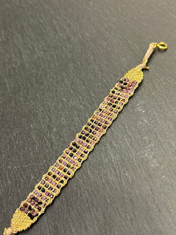 Bracelet JAIPUR Tourmaline Rubis – Image 4