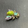 Broche MOUCHE Vert pomme