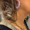 Boucles d'oreilles ANDY Mauve – Image 3