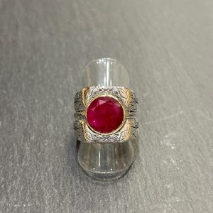 BAGUE 6296 GRENAT