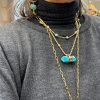 Collier AVENTURINE Turquoise – Image 3