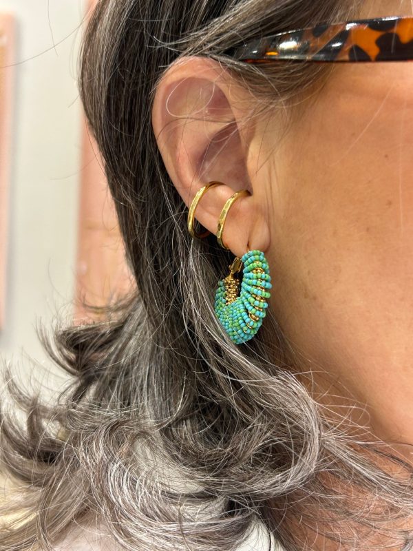 Boucles d'oreilles IZZIA Turquoise – Image 3