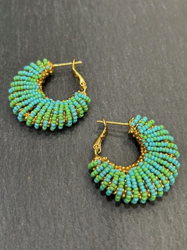 Boucles d'oreilles IZZIA Turquoise