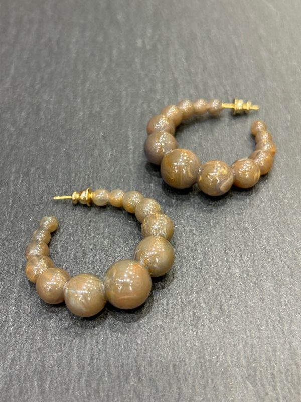 Boucles d'oreilles ANDY Kaki