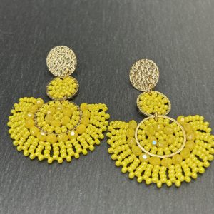 Boucles d'oreilles CANCUN Jaune