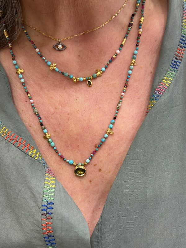 Collier SANTORIN Turquoise – Image 2