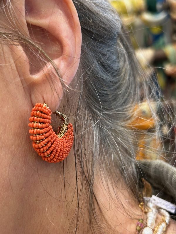 Boucles d'oreilles IZZIA Orange – Image 3