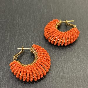 Boucles d'oreilles IZZIA Orange