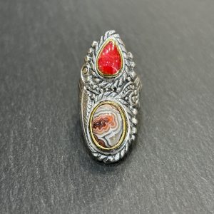 Bague J942 Gorgone / Laguna