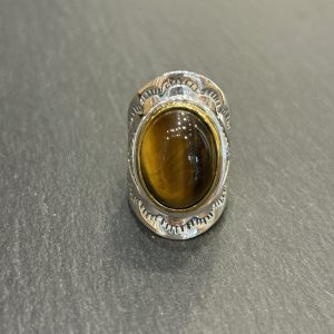 Bague J950 Oeil de Tigre