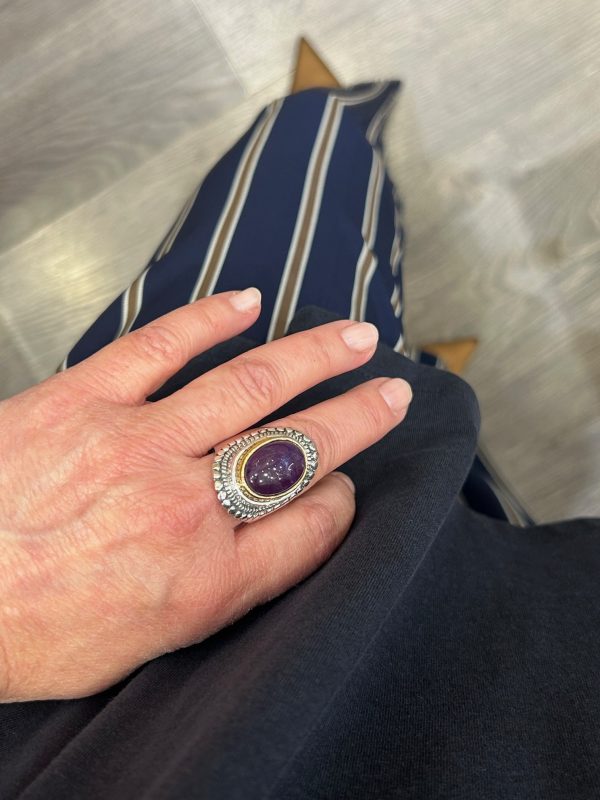 Bague J927 Améthyste – Image 3