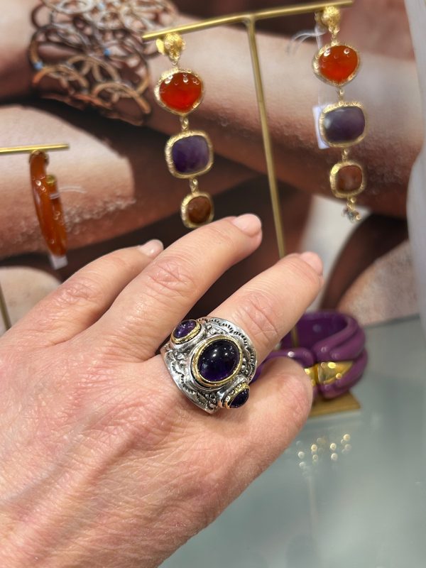 Bague J943 Améthyste – Image 3