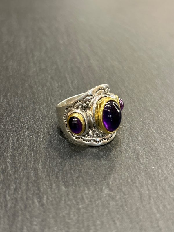 Bague J943 Améthyste – Image 4