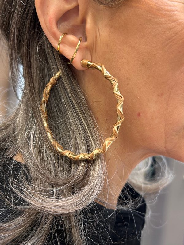 Boucles d'oreilles MAORI Osier – Image 3