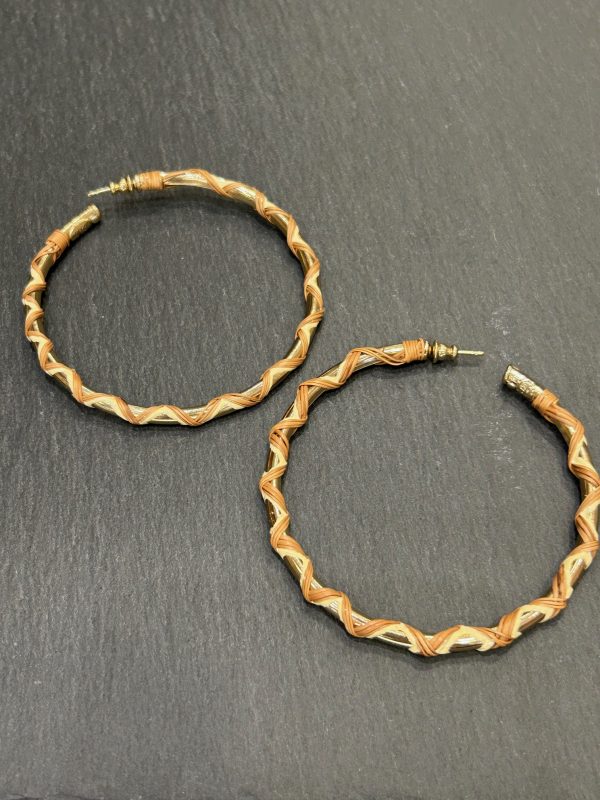 Boucles d'oreilles MAORI Osier