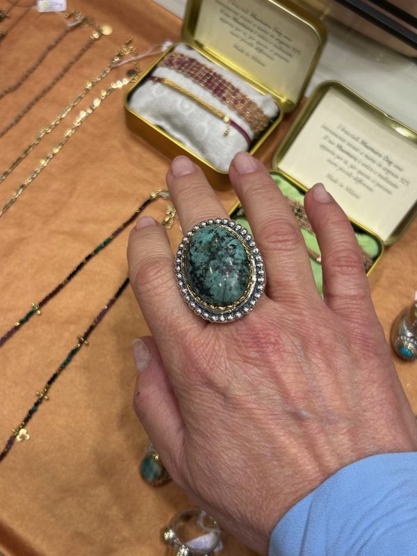 Bague J937 Turquoise africaine – Image 3