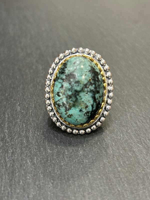 Bague J937 Turquoise africaine