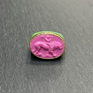 Bague LA FORCE VAINCUE PAR CUPIDON