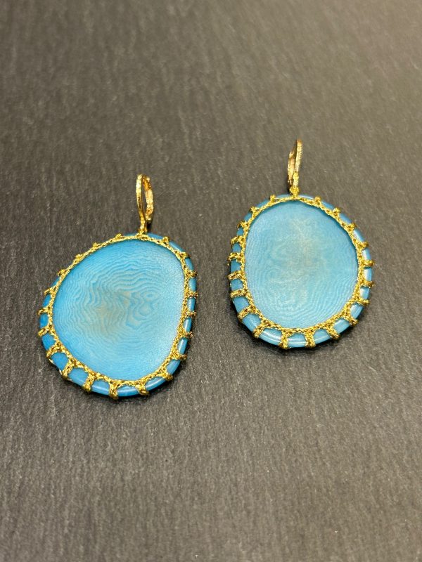 Boucles d'oreilles CARTAGENA Azur