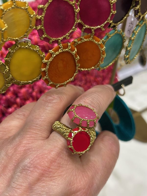 Bague CANCUN Vermillon – Image 3