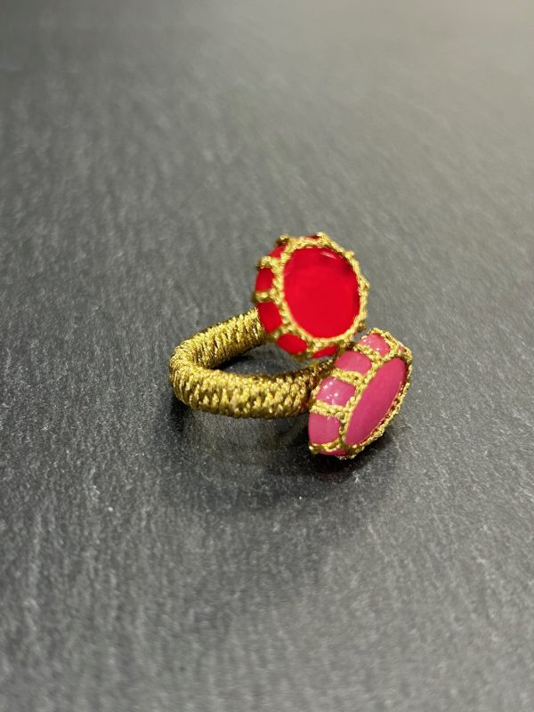 Bague CANCUN Vermillon – Image 4
