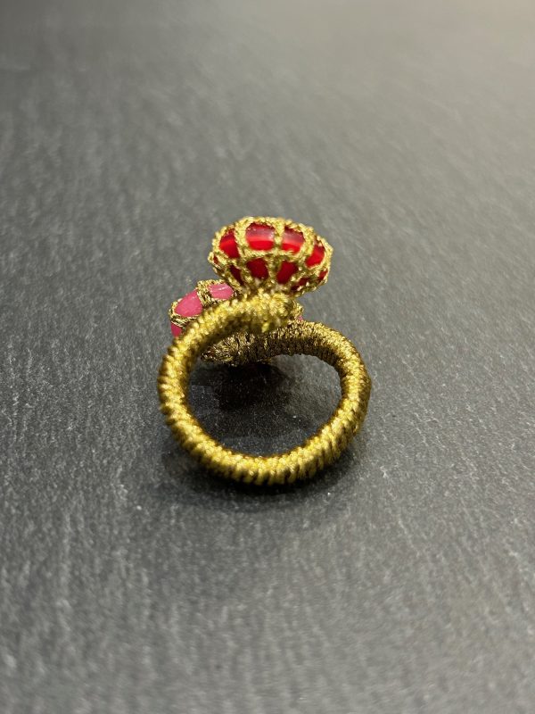 Bague CANCUN Vermillon – Image 5