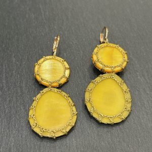 Boucles d'oreilles CARTAGENA Safran
