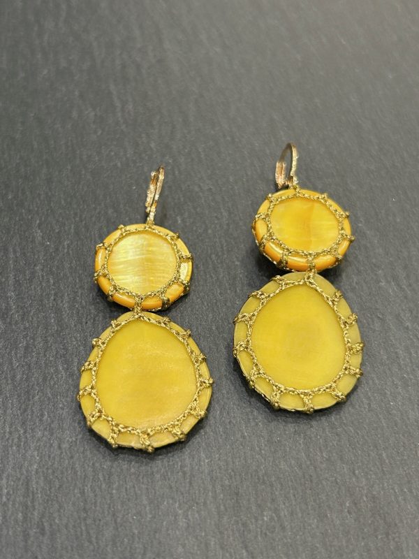 Boucles d'oreilles CARTAGENA Safran