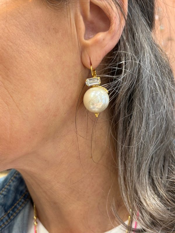 Boucles d'oreilles  DECALCO Perle – Image 3