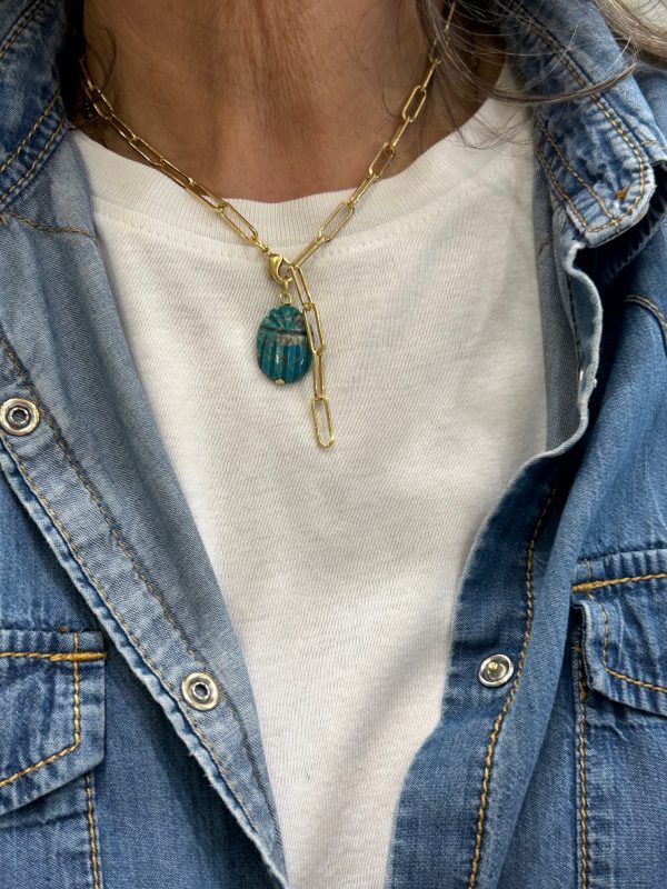 Collier SCARABEE Turquoise – Image 3