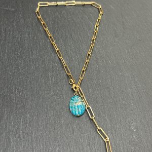 Collier SCARABEE Turquoise