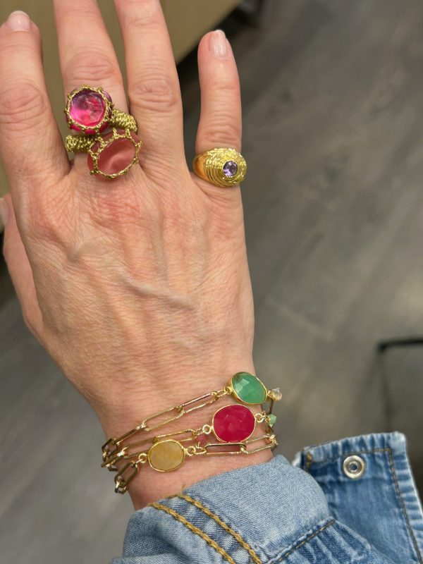 Bracelet PIERRES Rose – Image 3