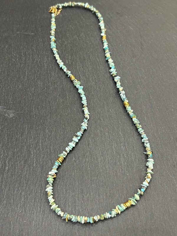 Collier CRUNCH Turquoise
