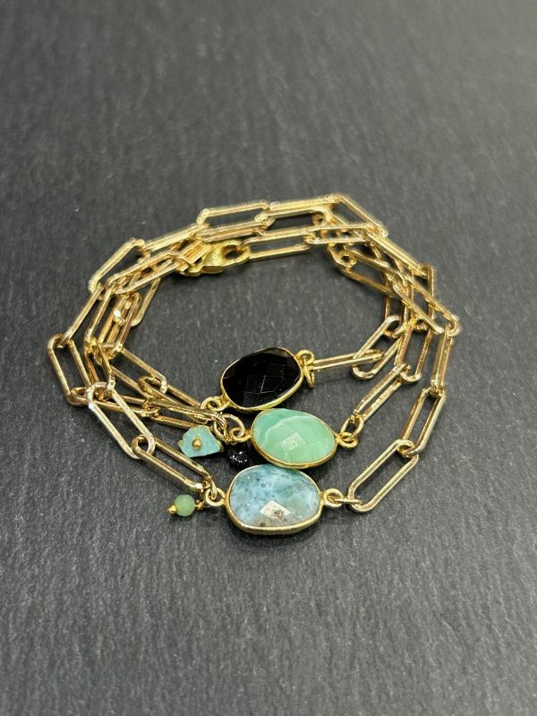 Bracelet PIERRES Amazonite