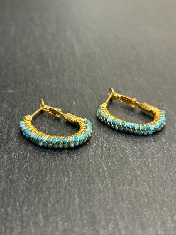 BOUCLES D'OREILLES LYRE - ASTREE
