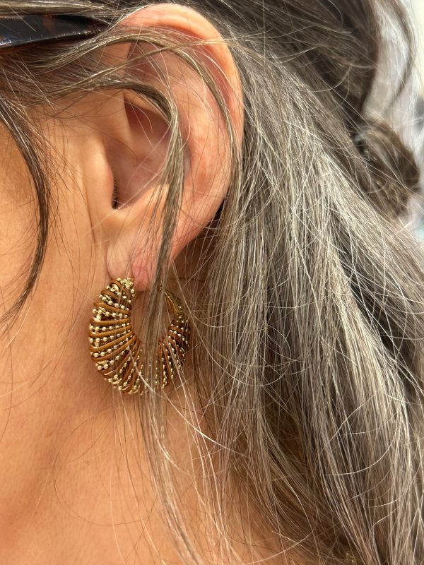 Boucles d'oreilles IZZIA Osier – Image 3