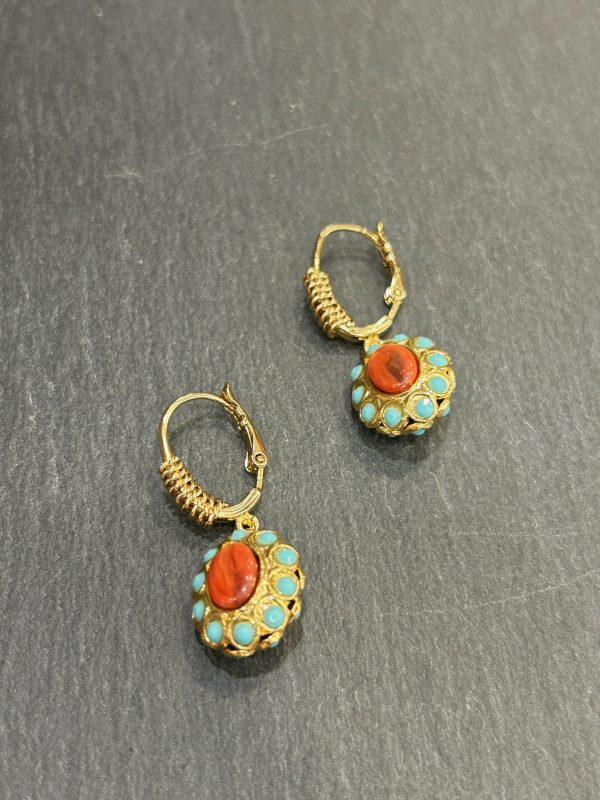BOUCLES D'OREILLES TAO SPLASH - ASTREE