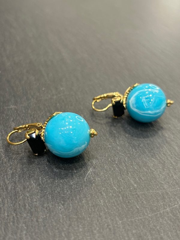 Boucles d'oreilles  DECALCIA Turquoise