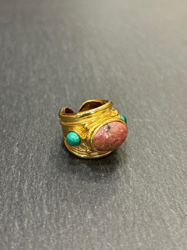 Bague SIMONE Rhodochrosite – Image 4