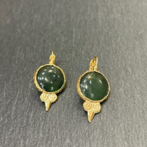 Boucles d'oreilles SERTIE Serpentine