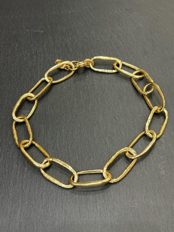 Collier Maille Ovale