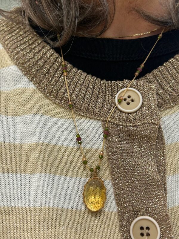 Collier TIBETAN Citrine – Image 3