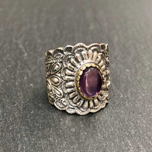 Bague J825 Améthyste