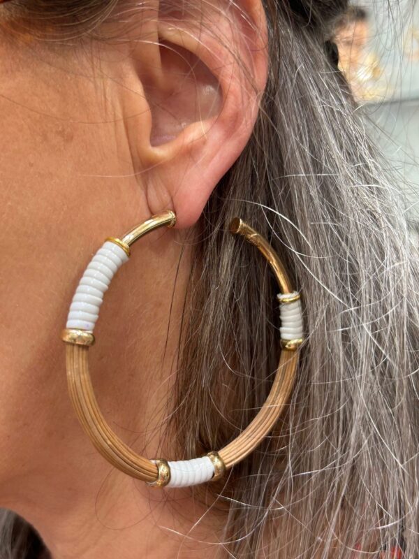 Boucles d'oreilles MAORI Osier – Image 3