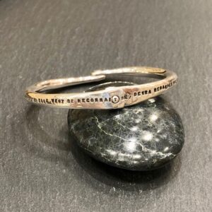 Bracelet Reflet Riveté 5 mm