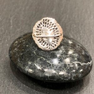 Bague Plaque "Les Hommes"