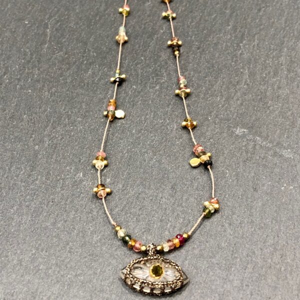 Collier IRIS Crystal de Roche