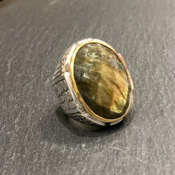 Bague J771 Labradorite